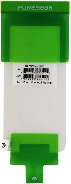 PureGear Tempered Glass Screen Protector for iPhone 12 Pro Max - Clear (BULK)