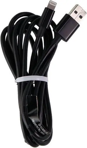 Verizon (TVL24LGHT-M) 6Ft Charge & Sync Cable for to USB Devices-Black