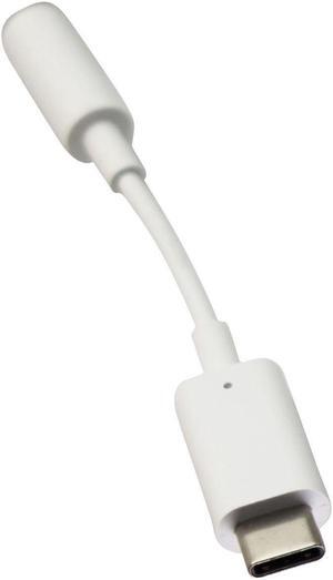 Google (G016A) USB-C to 3.5mm Headphone Adapter - White