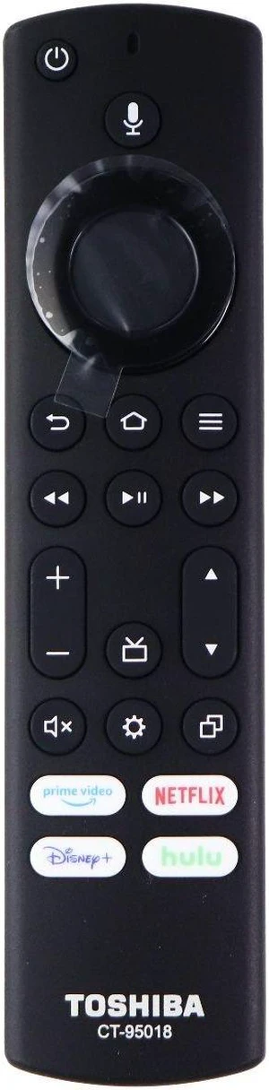 Toshiba Remote Control (CT-95018) for Select Toshiba TV Systems - Black GRADE A Toshiba Remote Control (CT-95018) for Select Toshiba TV Systems - Black GRADE A
