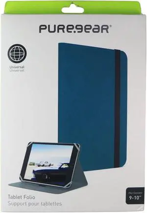 PureGear Universal Folio Case for All 9 to 10-inch Tablets - Teal