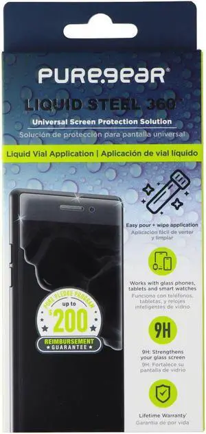 PureGear Liquid Steel 360 Universal Screen Protection Solution