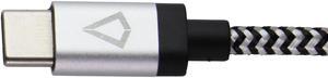 LBT (7-Foot) USB-C to USB-C Braided Charge/Sync Cable - Silver/White/Black