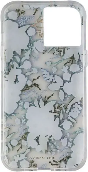 Rifle Paper Co. Protective Case for Apple iPhone 12 Pro Max - Garden Party Blue
