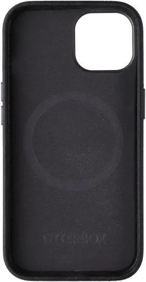 OtterBox Symmetry Cactus Leather Case for MagSafe for Apple iPhone 15 - Black