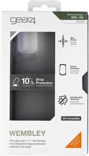 ZAGG Wembley Palette Series Soft Case for Samsung Galaxy S20+ (Plus) 5G - Smoke