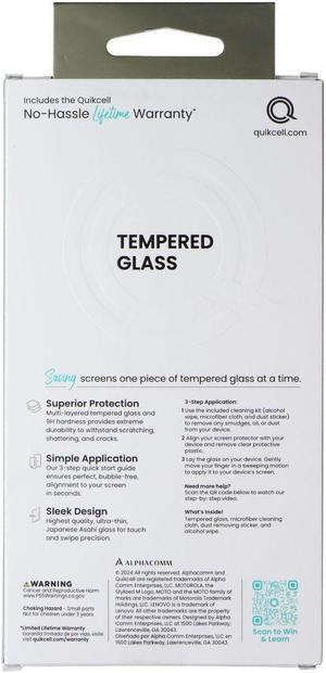 Quikcell Tempered Glass for Motorola Moto G Power 5G - 2024