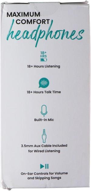 Quikcell QVibe 200 Wireless Stereo Headphones - Black