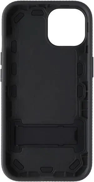 Quikcell Grand Advocate Two-Layer Kickstand Case for Apple iPhone 15 - Black Quikcell Grand Advocate Two-Layer Kickstand Case for Apple iPhone 15 - Black
