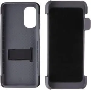 Quikcell Advocate + Holster for Motorola Moto G Stylus (2022) - Steel Black