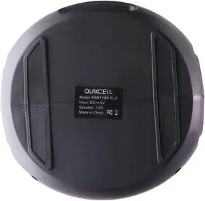 Quikcell Party Beat Pulse Wireless RGB Speaker - Black
