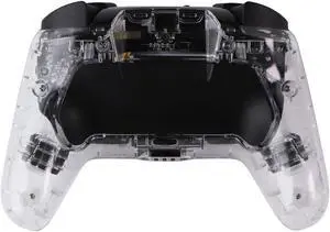 PDP Afterglow Wireless Deluxe Controller for Nintendo Switch - Clear/LED