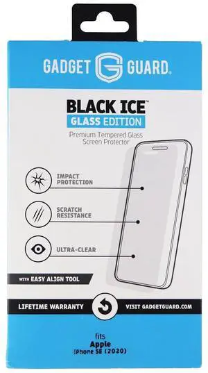 Gadget Guard Black Ice Screen Protector for Apple iPhone SE (2020) - Clear Gadget Guard Black Ice Screen Protector for Apple iPhone SE (2020) - Clear