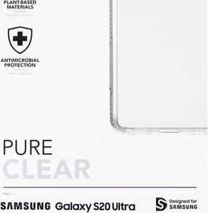 Tech21 Pure Clear Series Hybrid Case for Samsung Galaxy 20 Ultra - Clear