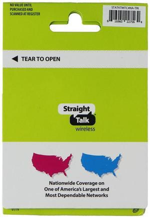 StraightTalk Wireless GSM SIM Card KIT for Tablets (Nano/Micro/Standard) C4NA