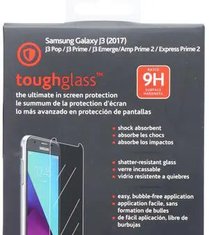 Ventev ToughGlass Tempered Glass Screen Protection for Samsung Galaxy J3 (2017)