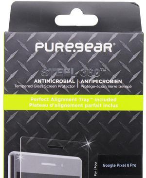 PureGear Steel 360 Screen Protector for Google Pixel 8 Pro - Clear