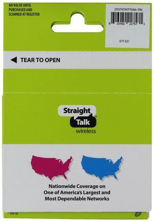 StraightTalk Wireless GSM SIM Card KIT for Tablets (Nano/Micro/Stndrd) T5NA