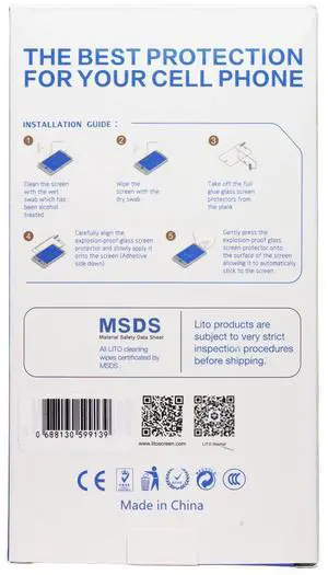 LITO 2.5D Full Glue Tempered Glass for Samsung Galaxy A11 (10 Pack) - Clear