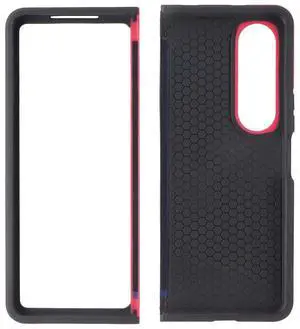 Case Brand Case for Samsung Galaxy Z Fold4 - Red / Black Case Brand Case for Samsung Galaxy Z Fold4 - Red / Black