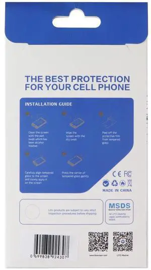 LITO 9H (.33mm) Tempered Glass Screen Protector for TCL 30 SE (L-1389) LITO 9H (.33mm) Tempered Glass Screen Protector for TCL 30 SE (L-1389)
