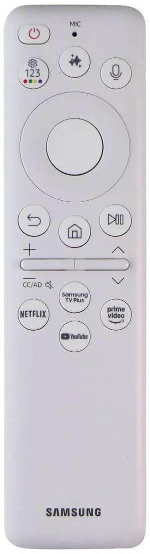 Samsung BN59-01482A Smart Remote Control - Solar Cell - Voice Assistant Samsung BN59-01482A Smart Remote Control - Solar Cell - Voice Assistant