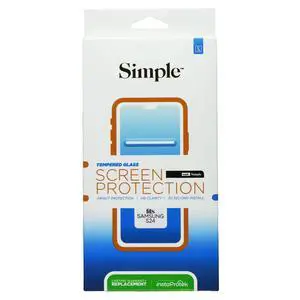 Simple Tempered Glass Screen Protector for Samsung Galaxy S24 Simple Tempered Glass Screen Protector for Samsung Galaxy S24