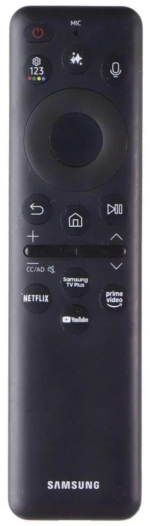 Samsung TM2560 Solar Voice Remote (BN59-01480U) for Select Samsung TVs - Black Samsung TM2560 Solar Voice Remote (BN59-01480U) for Select Samsung TVs - Black