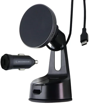 Scosche MagicMount Charge Pro Magnetic Wireless Charge Phone Mount (MPQMRWD)