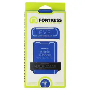 Fortress Flat Tempered Glass Screen Protector for iPhone 11 Pro Max and XS Max Fortress Flat Tempered Glass Screen Protector for iPhone 11 Pro Max and XS Max