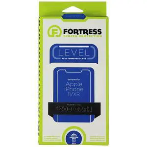 Fortress LEVEL Flat Screen Protector with Fortress Focus for Apple iPhone 11/XR Fortress LEVEL Flat Screen Protector with Fortress Focus for Apple iPhone 11/XR