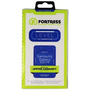 Fortress Focus Series Flat Tempered Glass for Samsung Galaxy S20 FE - Clear Fortress Focus Series Flat Tempered Glass for Samsung Galaxy S20 FE - Clear