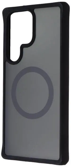 ITSKINS Hybrid_R Frost Case for MagSafe for Samsung Galaxy S23 Ultra - Black ITSKINS Hybrid_R Frost Case for MagSafe for Samsung Galaxy S23 Ultra - Black