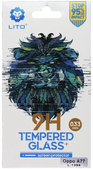 LITO 9H Tempered Glass Screen Protector for Oppo A77 LITO 9H Tempered Glass Screen Protector for Oppo A77