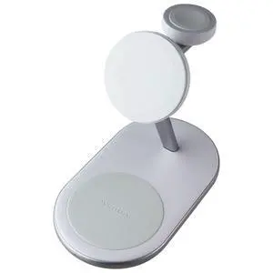 Ventev 15W Mfi Certified 3-in-1 MagSafe Wireless Stand - White (MSSTAND3-261504) Ventev 15W Mfi Certified 3-in-1 MagSafe Wireless Stand - White (MSSTAND3-261504)