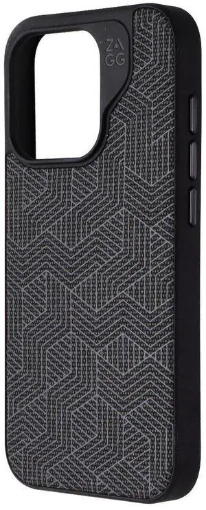 ZAGG London Snap Series Case for Apple iPhone 15 Pro - Black Geo ZAGG London Snap Series Case for Apple iPhone 15 Pro - Black Geo