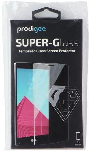 Prodigee Super-Glass Tempered Glass Screen Protector for LG G4 - Clear Prodigee Super-Glass Tempered Glass Screen Protector for LG G4 - Clear