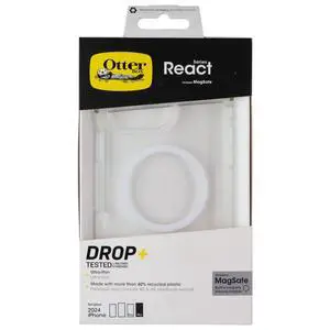 OtterBox React Series Case for MagSafe for Apple iPhone 16 Pro Max - Clear OtterBox React Series Case for MagSafe for Apple iPhone 16 Pro Max - Clear