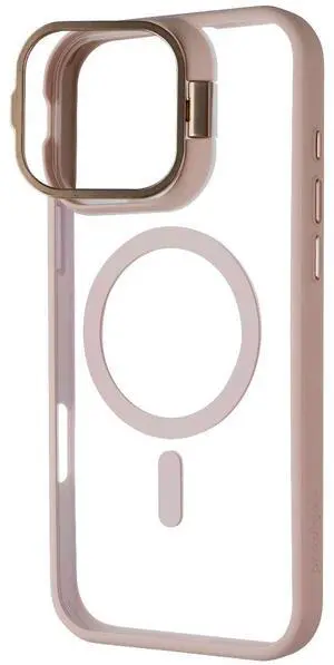 Prodigee Kickit Series MagSafe Case for Apple iPhone 16 Pro Max - Rose/Clear Prodigee Kickit Series MagSafe Case for Apple iPhone 16 Pro Max - Rose/Clear