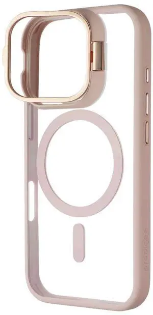 Prodigee Kickit Series MagSafe Case for Apple iPhone 16 Pro - Rose/Clear Prodigee Kickit Series MagSafe Case for Apple iPhone 16 Pro - Rose/Clear