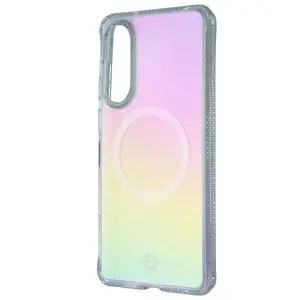 ITSKINS Hybrid_R // Vapor Iridescent MagSafe Case for Galaxy S25 Edge - Violet ITSKINS Hybrid_R // Vapor Iridescent MagSafe Case for Galaxy S25 Edge - Violet