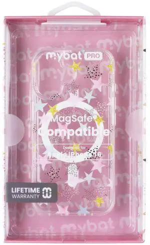 MyBat Pro Mood Series Case for MagSafe for Apple iPhone 16 - Starsstruck MyBat Pro Mood Series Case for MagSafe for Apple iPhone 16 - Starsstruck