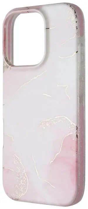 PureGear Slim Shell Designer Series Case for Apple iPhone 16 Pro - Pink Marble PureGear Slim Shell Designer Series Case for Apple iPhone 16 Pro - Pink Marble