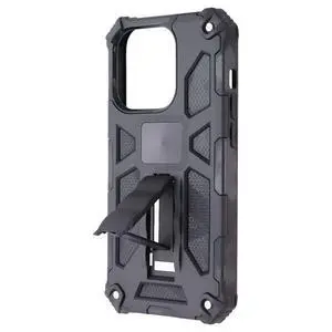 MyBat Sturdy Hybrid Series Case with Kickstand for Apple iPhone 14 Pro - Black MyBat Sturdy Hybrid Series Case with Kickstand for Apple iPhone 14 Pro - Black