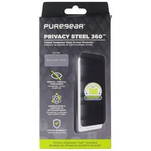PureGear Steel 360 Glass Screen Protector for Apple iPhone 17 Air - Privacy PureGear Steel 360 Glass Screen Protector for Apple iPhone 17 Air - Privacy