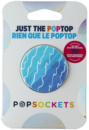 PopSockets PopGrip Swappable Top - Blue Tidal Wave (Top ONLY/No Base) PopSockets PopGrip Swappable Top - Blue Tidal Wave (Top ONLY/No Base)