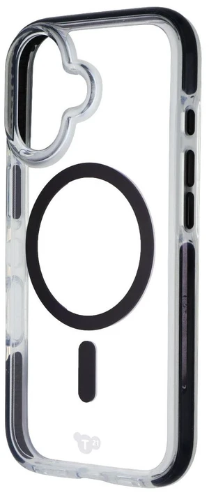 Tech21 EvoCrystal Series Case for MagSafe for Apple iPhone 16 - Clear/Black Tech21 EvoCrystal Series Case for MagSafe for Apple iPhone 16 - Clear/Black