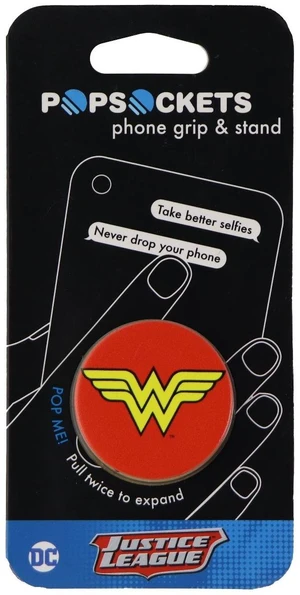 PopSockets Collapsible Grip & Stand for Phones and Tablets - Wonder Woman Icon PopSockets Collapsible Grip & Stand for Phones and Tablets - Wonder Woman Icon