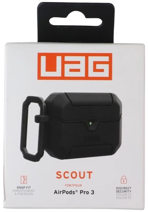 Urban Armor Gear UAG Scout Series Headset Case for Apple AirPods Pro 3 - Black Urban Armor Gear UAG Scout Series Headset Case for Apple AirPods Pro 3 - Black
