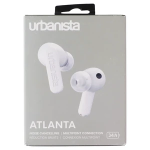 Urbanista Atlanta Active Noise Cancelling True Wireless Earbuds - Pure White Urbanista Atlanta Active Noise Cancelling True Wireless Earbuds - Pure White